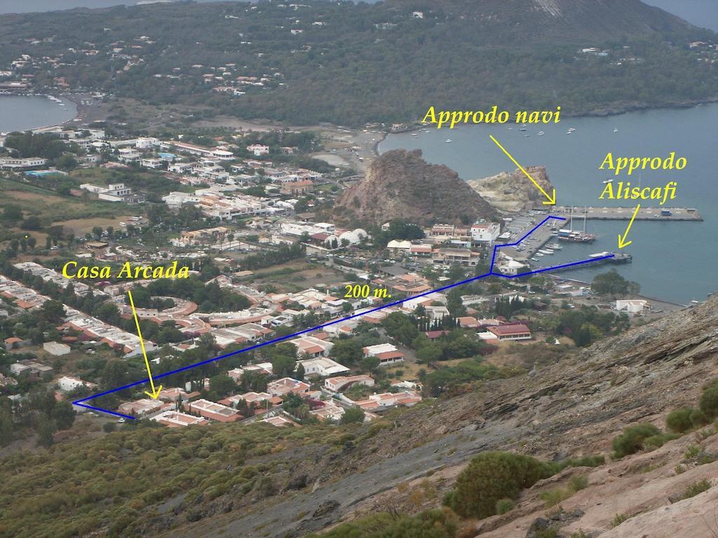 Casa Arcada Acomodação com café da manhã Vulcano  Exterior foto